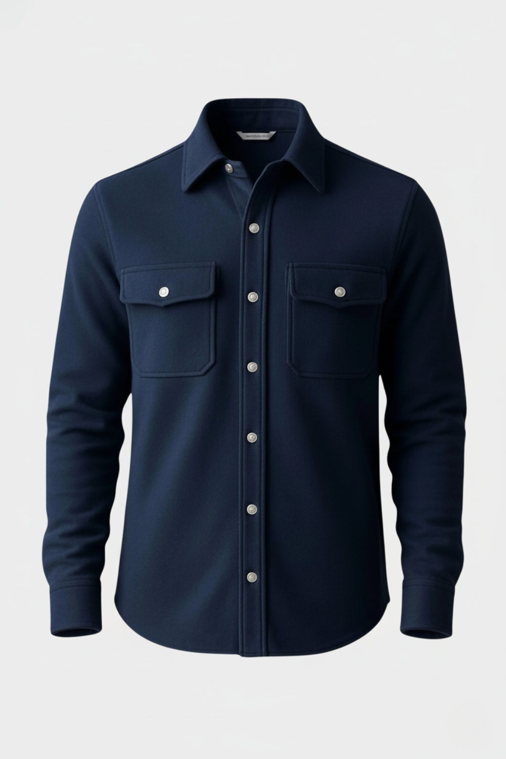The Signature Navy Overshirt